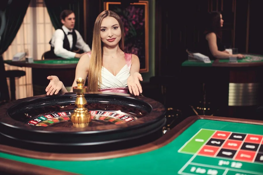 Tampilan permainan meja live pada perangkat mobile
